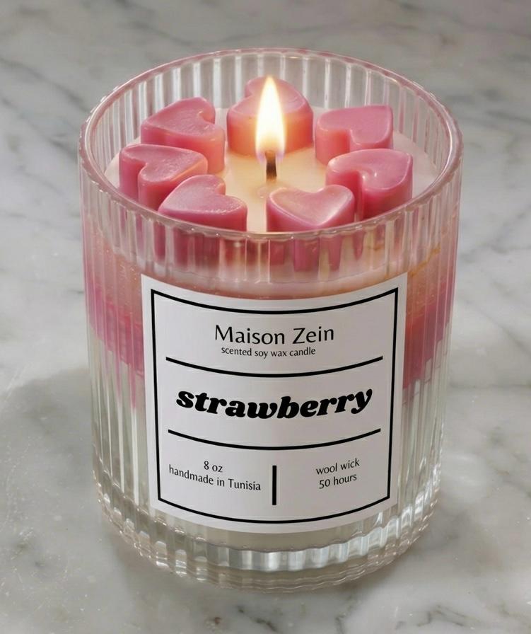 Bougie Strawberry